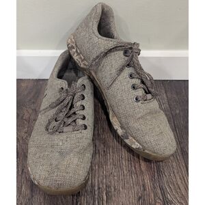 NoBull Earth Heather Green Low Trainer Sneakers Size 11.5